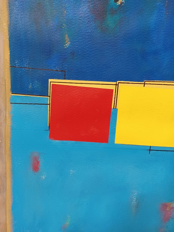 Blue composition III