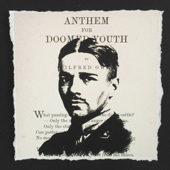 Owen - Anthem for Doomed Youth (Framed)