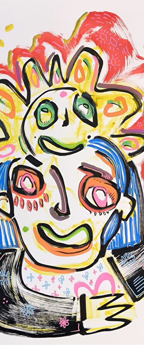 SUN FACE by Angel Rivas