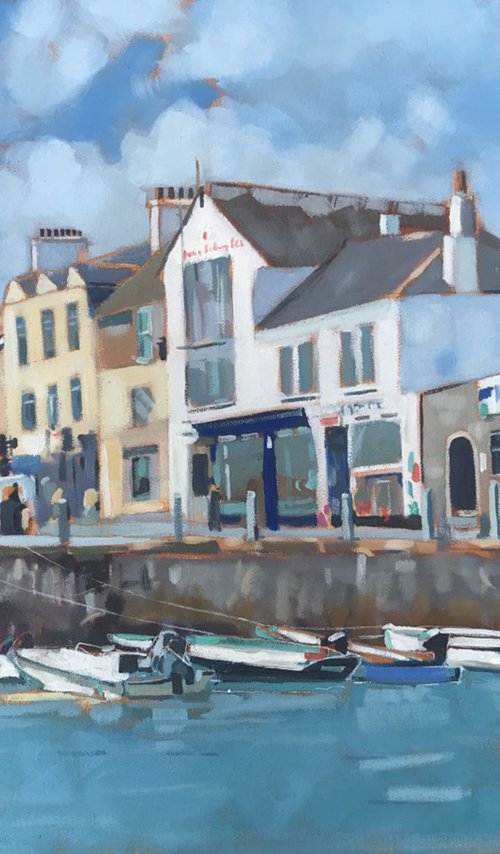Harbour At St Mawes by Emma Dashwood