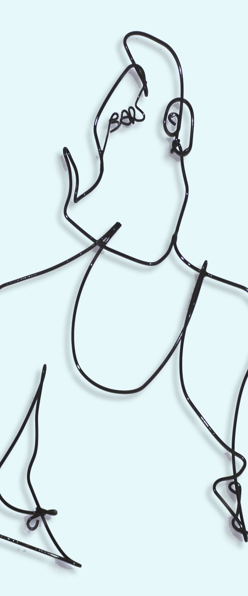 Girl in a Tank Top #7294 by Bart Soutendijk