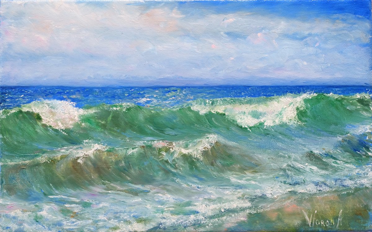 The sea. by Anastasia Woron