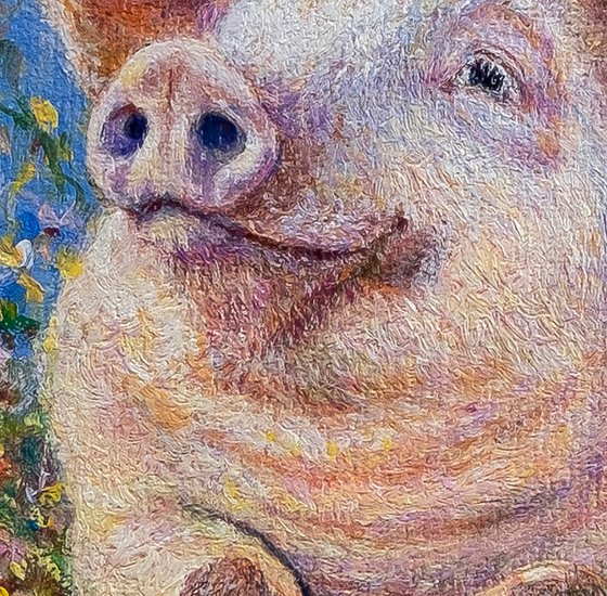 The Very Happy Pig.