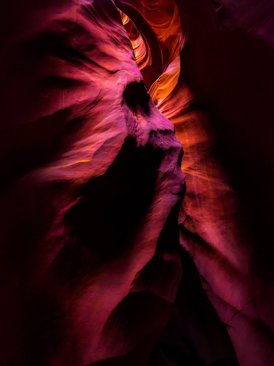 Photorealistic Abstract Photograph By Nick Psomiadis, 35 X 47", Indian Chief, Original Artwork