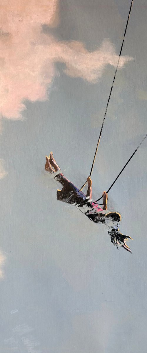 On the Edge of Clouds by Maria Kireev