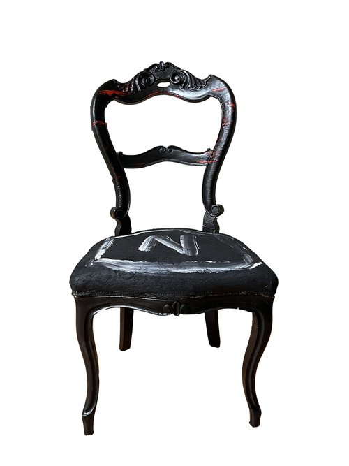 Black Chair by Mattia Paoli
