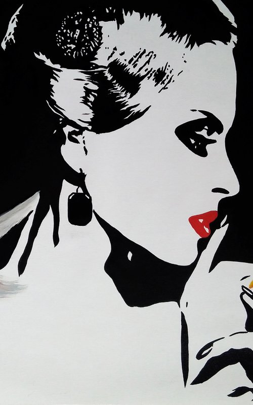 Our secret/ 90 x 60 cm by Simona Tsvetkova