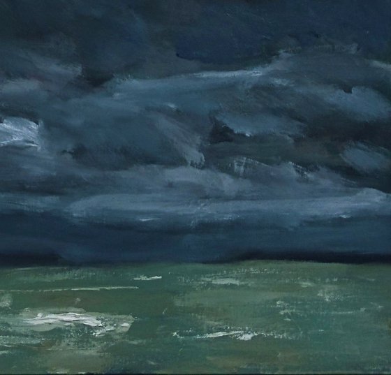 Stormy North Sea