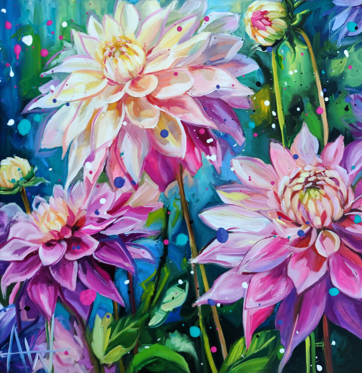 Dahlia Dream by Angie Wright