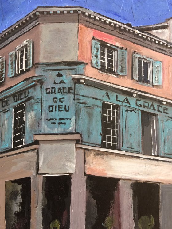France, Blue Department Store