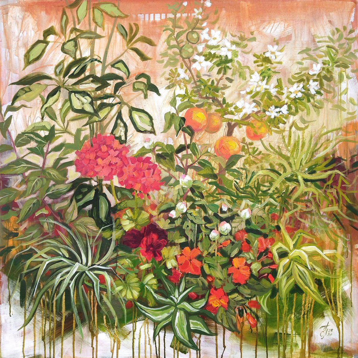 Tropical Garden by Ekaterina Prisich