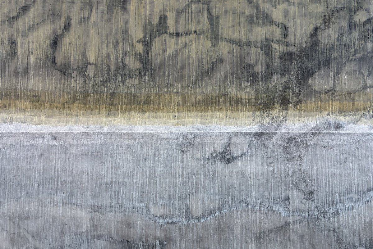 Organic Abstract Acrylic Painting By Andrew Lennon, 76 X 54, Artic Autumn, Original Artwork