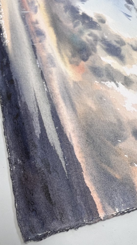 Yachts at sunset #22