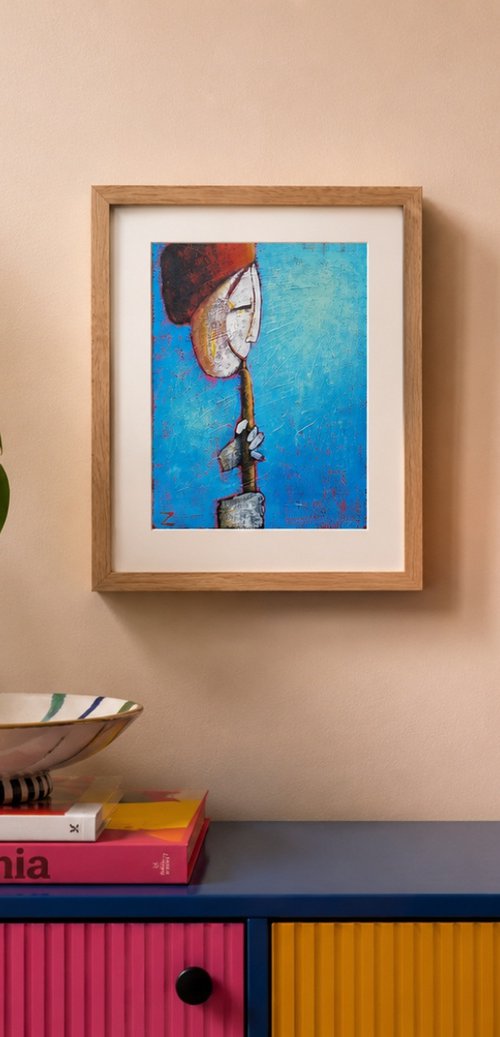 Claris III  (24cm x 30cm x 0.1cm) by Zhana Viel
