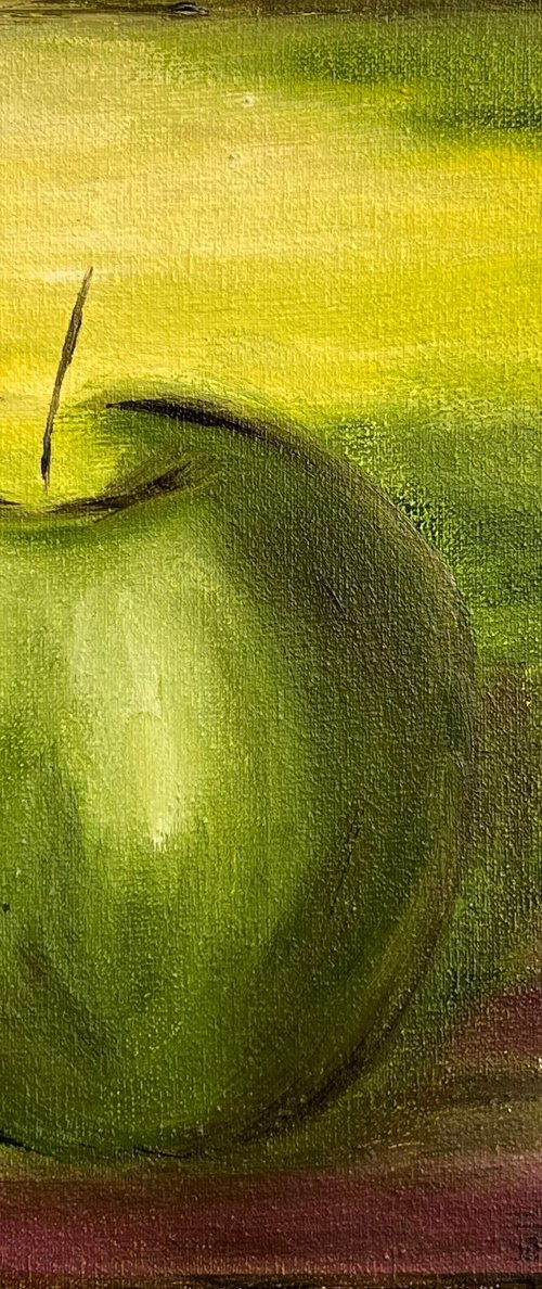 Apple Reserved for Alan by Halyna Kirichenko