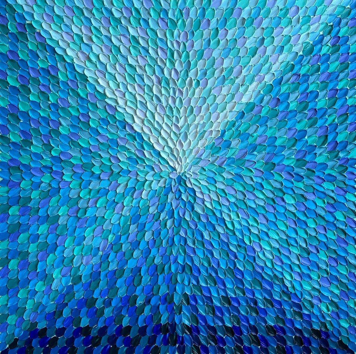 Ocean Oasis By Guzaliya Xavier, 30 X 30, Artwork For Sale On Artfinder