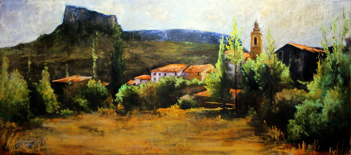 Village of Forcall by Vicent Penya-Roja