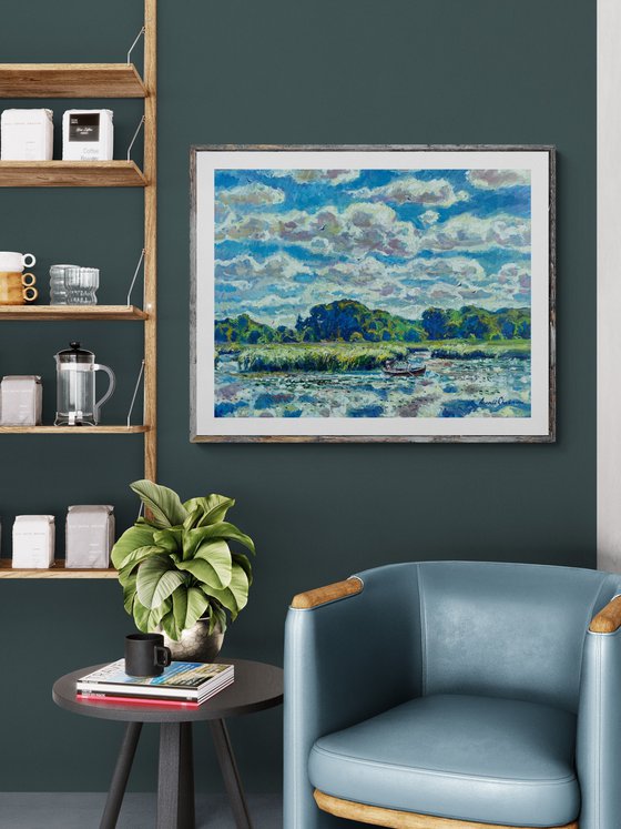 Where the sky meets the water