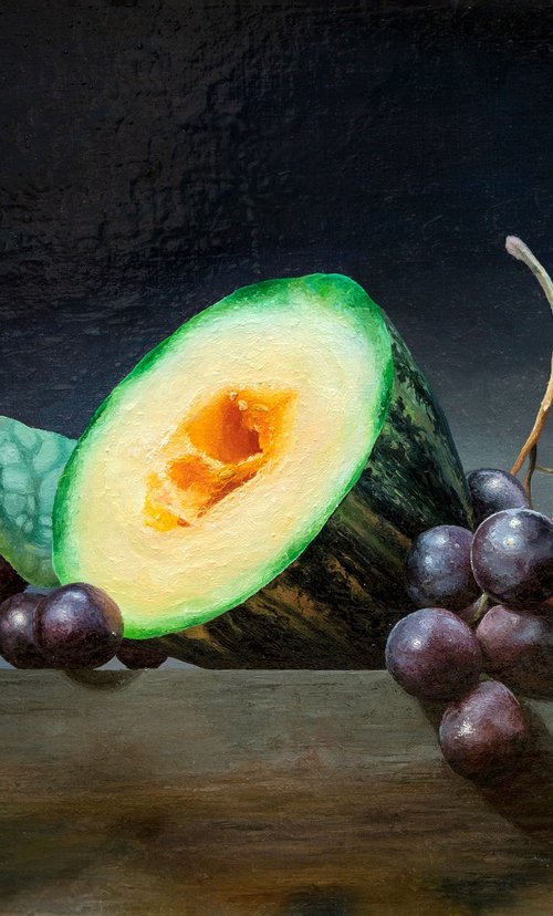 "Melon With Grapes" by Alexey Merzlikin