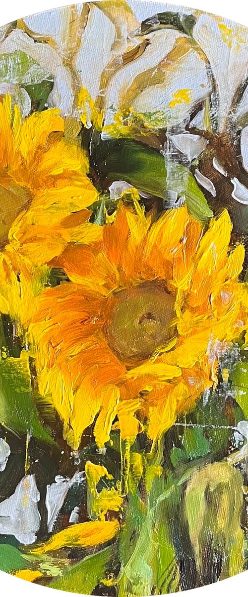 SUNFLOWERS -Tournesols by Elena Mashajeva-Agraphiotis