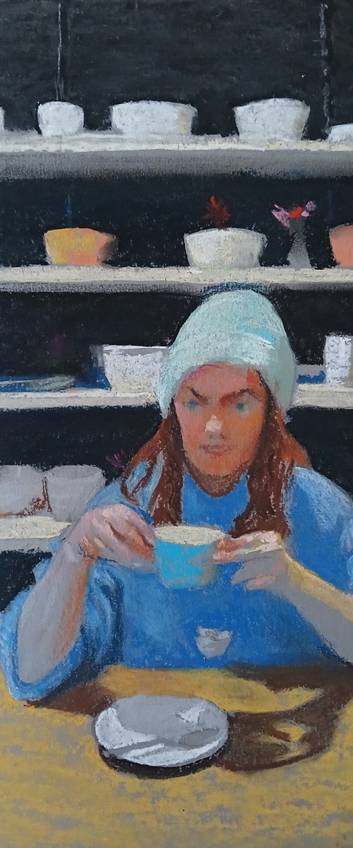 Over Coffee by Vasyl Koval