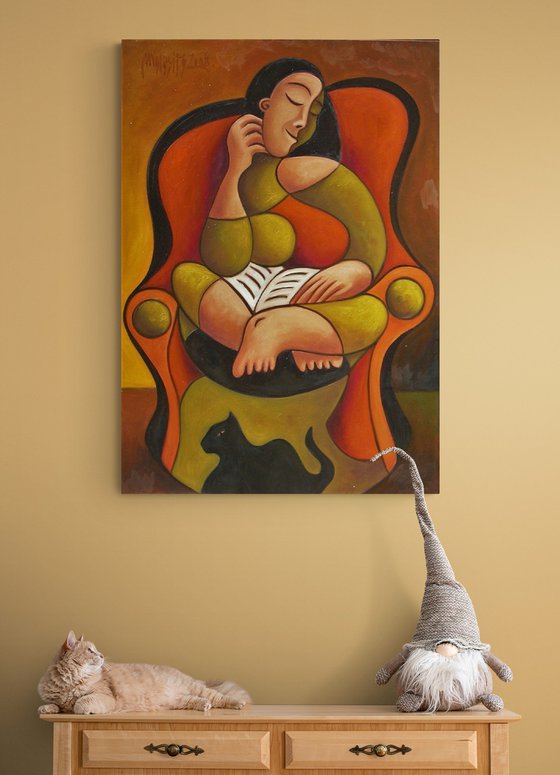 Dreaming woman