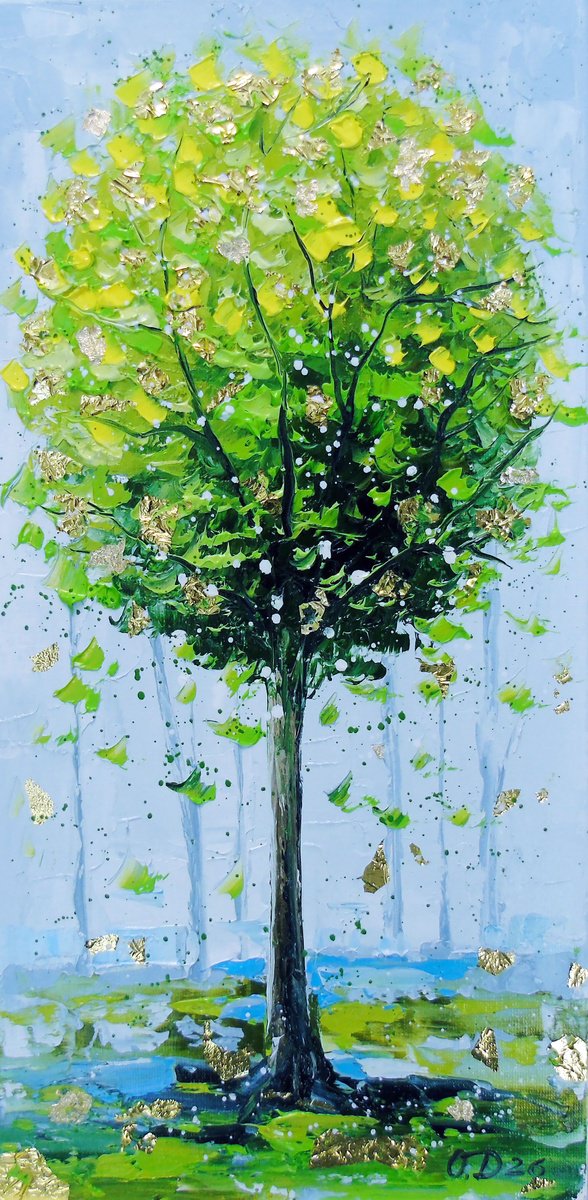 Money Tree By Olha Darchuk, 8 X 16, Artwork For Sale On Artfinder
