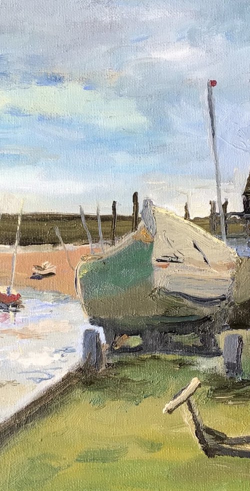 East Quay, Wells Norfolk, by Julian Lovegrove Art