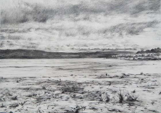 Findhorn Bay Drawing