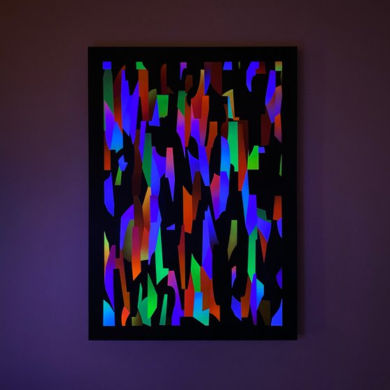 Night Lights (Glows with blacklight lamp)