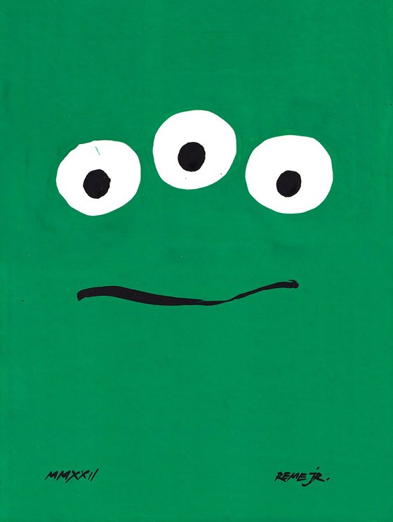 Alien smile