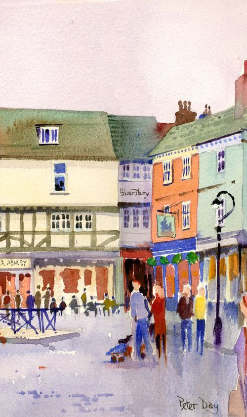 The Butter Market Canterbury, Kent by Peter Day