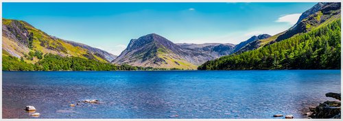 Buttermere Panoramic  -  English Lake District by Michael McHugh