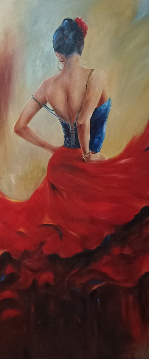 Flamenco Dancer 252 by Susana Z. Harris