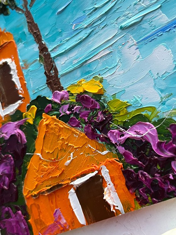 Amalfi Coast Positano Painting