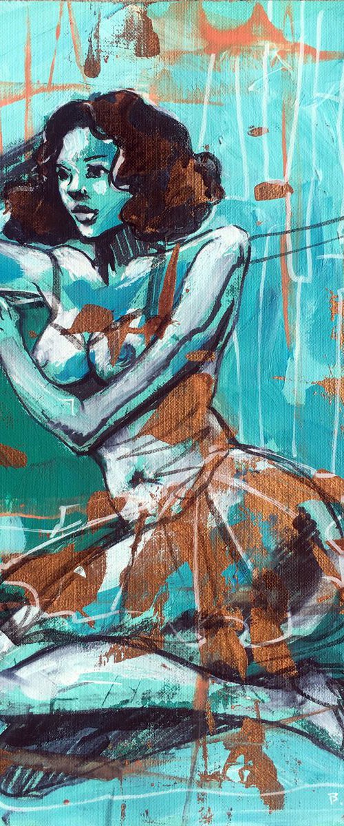 Abstract Nude02 by Bahareh Kamankesh