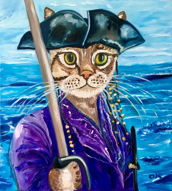 Troy The Cat Pirate of the Caribbean.