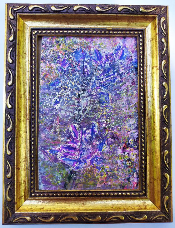 Hand flowers #1 (5'' x 7'' framed)