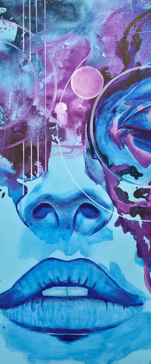 Blue soul by Olya Enina