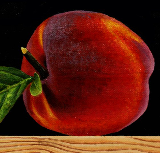 Peach On Wood