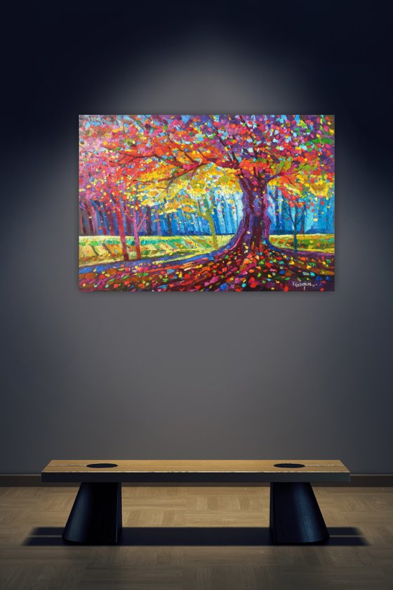 Golden season tree 6