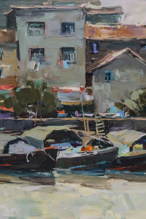 Beihai. Fishing boats. by Aleksandr  Kryushyn