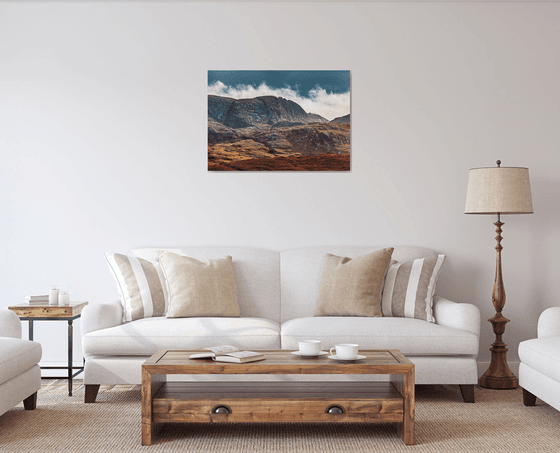 Derryveagh Mountains in County Donegal, Ireland - Landscape Art Photo