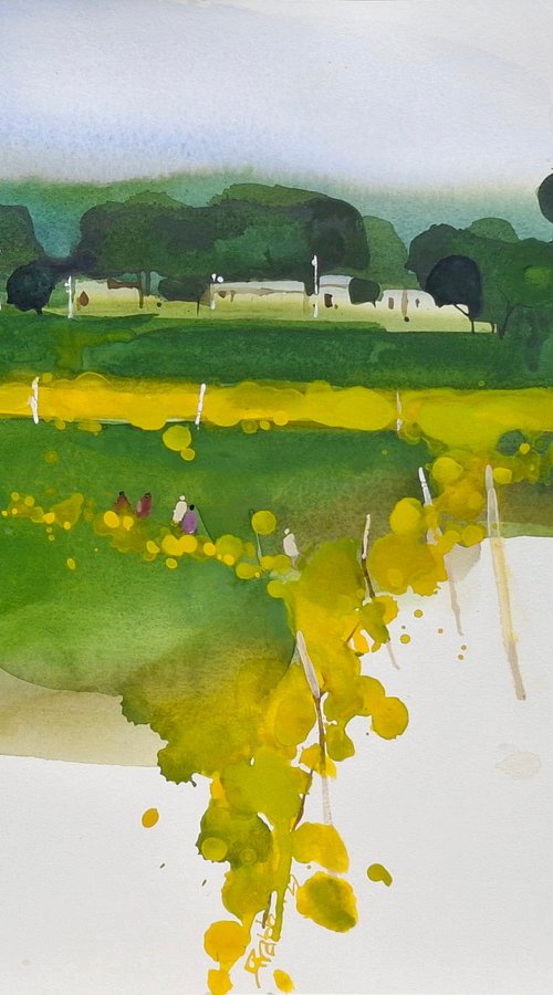 Summer yellow, mustard flowers by Prashant Prabhu