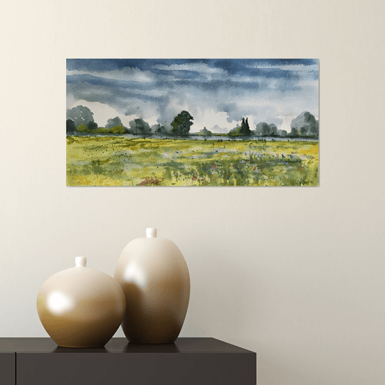 Meadow by the river