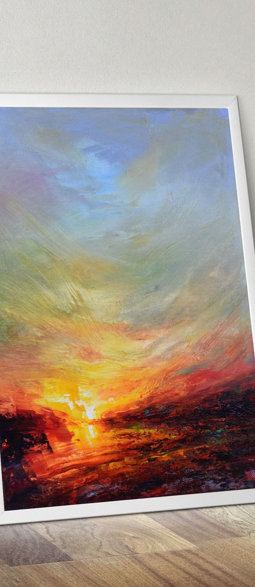All I need ....... is Us / SPECIAL PRICE!!! /W60xH80cm by Ivan  Grozdanovski