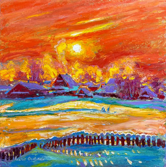 Warmth of the winter sun