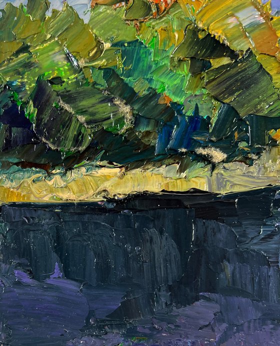 A Moment before the First Drop of Rain