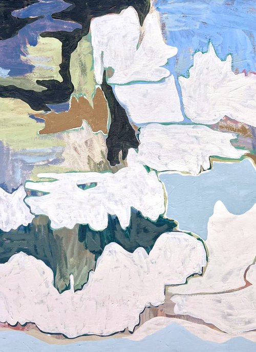 Marble and Schist Land by Claudia Trongmo