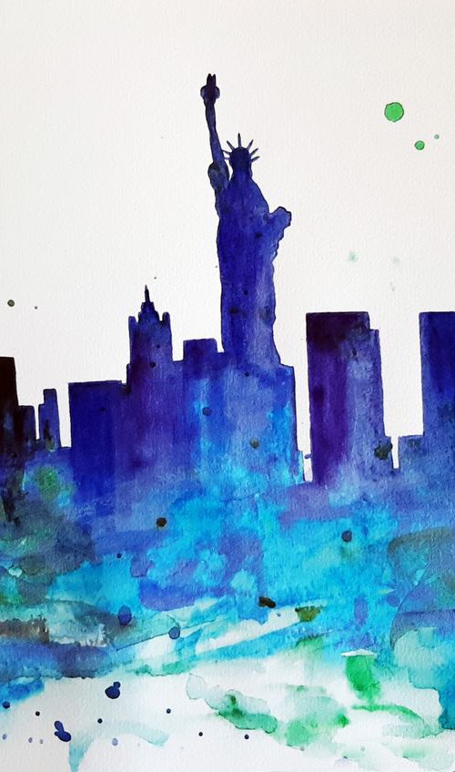 New York by Luba Ostroushko